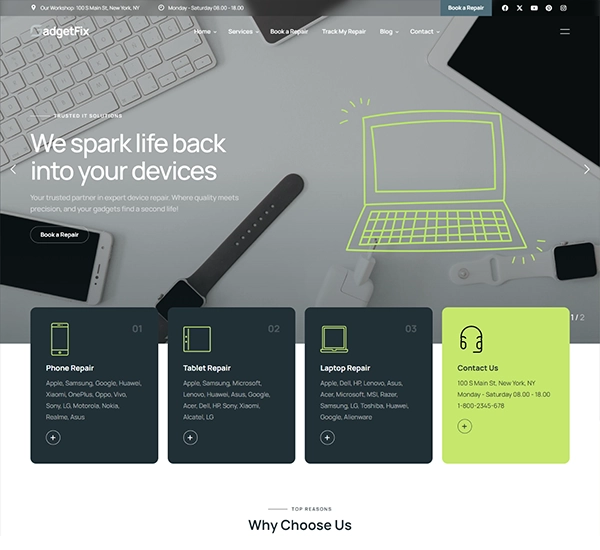 homepage 1