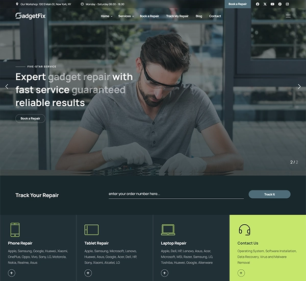 homepage 6