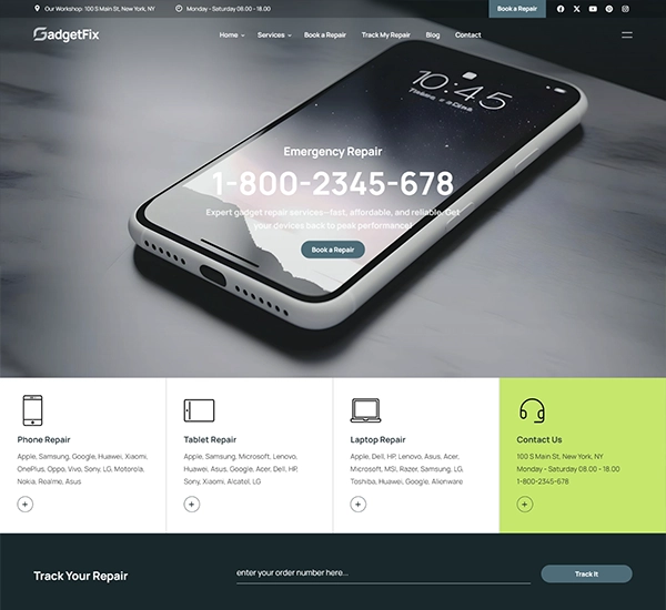 homepage 7