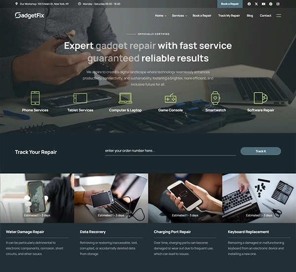 homepage 8